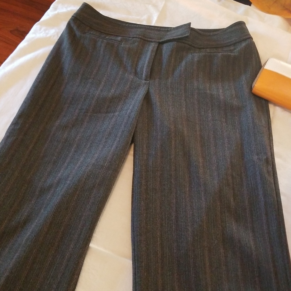 Loft Ann pinstripe slacks